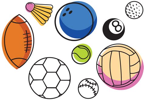 Free Sports Balls Vectors 132037 Vector Art At Vecteezy