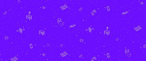 Omori Pixel Art Ultrawide Universe Sky Stars Planet Purple