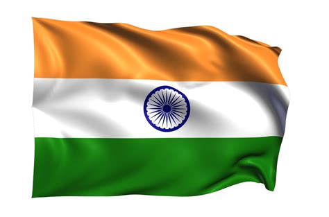 India Waving Flag Realistic Transparent Background 15309568 Png