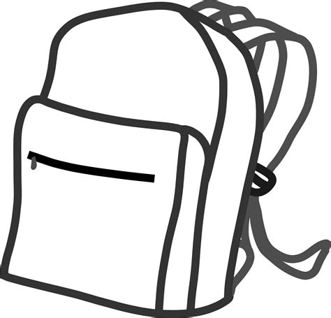 Clip Art School Bag Clip Art Library