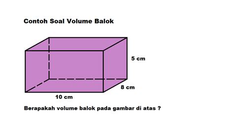 Menghitung Volume Kubus Dan Balok Contoh Soal Dan Pembahasan Themeloader