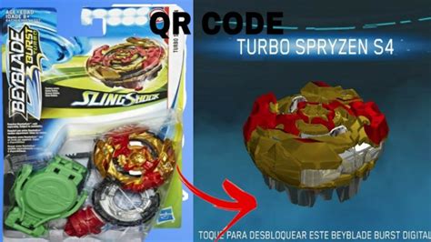 BEYBLADE APP QR CODE TURBO SPRYZEN S4 YouTube