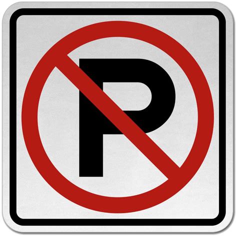 No Parking Sign Png