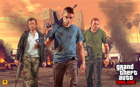 Hd Wallpaper Of Grand Theft Auto V Action Packed Adventure