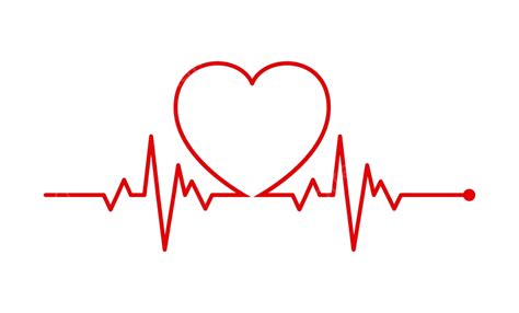 Electrocardiogram Depicting Heart Rhythm And Ekg Signal With Pulse Of