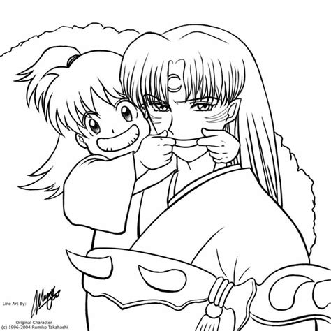 Inuyasha Coloring Pages At Getdrawings Free Download