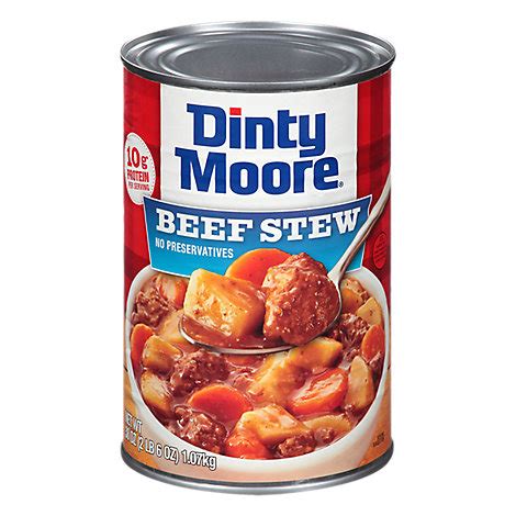 The gravy thickens quite nicely on its own cause you stir in the extra flour while browning the beef! Dinty Moore Hearty Meals Be - Online Groceries | Jewel-Osco