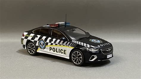 Model Car Holden Zb Commodore South Australia Police Traffic Patrol