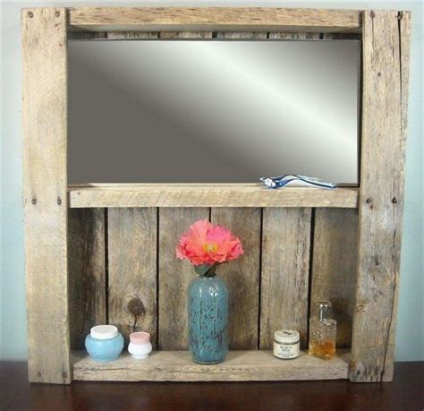 750mm modern bathroom mirror illuminated white gloss shelf wall hung pull cord. 32 DIY Rustic Pallet Shelf Ideas | DIY to Make