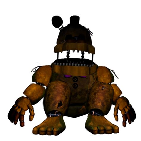 Withered Golden Freddy Fnaf 4 Style By Woodyfromtexas On Deviantart