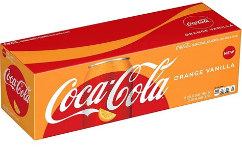 Coca Cola Coke Orange Vanilla Soda 12 Fl Oz 12 Pack Amazonca