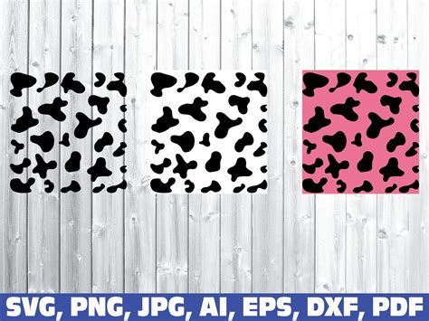 Cow Print Svg Cow Pattern Svg Cow Spots Svg Animal Print Etsy Cow