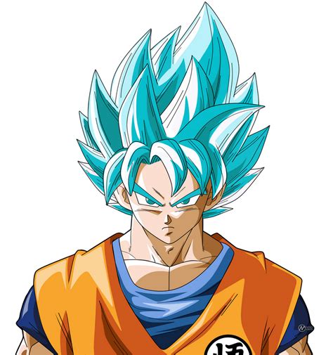 Goku Blue Epic Battle Transformation Anime Hero Dragon Ball Png