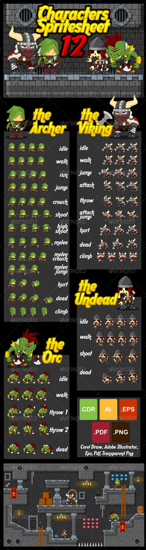 Rpg Game Sprites By Pzuh On Deviantart