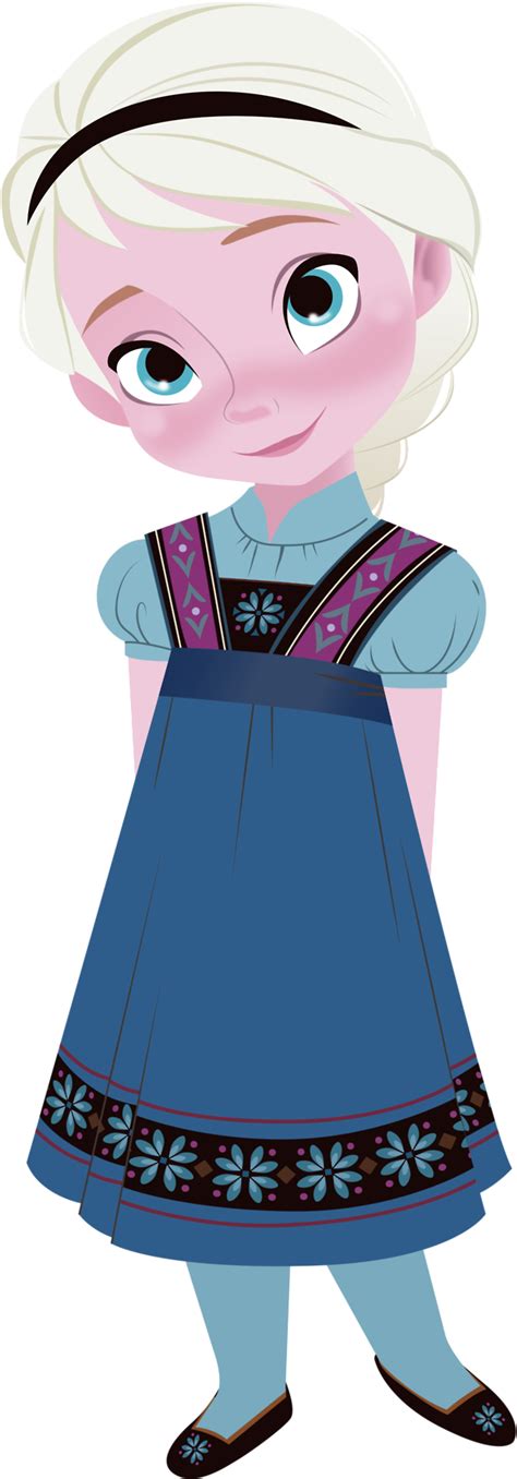 Download Young Elsa Frozen Png Transparent Png Vhv