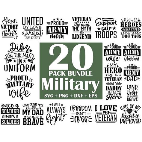 Military Svg Bundle Military Svg Military Png Army Svg S Inspire