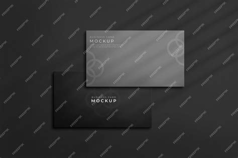 Premium Psd Luxury Modern Business Card Mockup Design