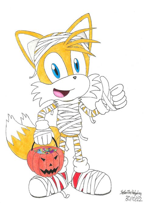 Tails Halloween 2022 By Stefanthehedgehog On Deviantart