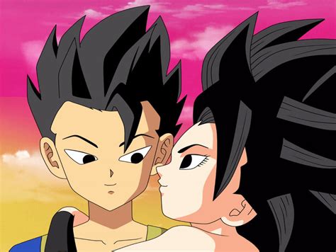 Commission Caulifla Kiss Cabba By Foxybulma On Deviantart