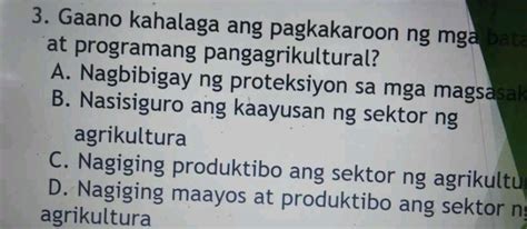 3 Gaano Kahalaga Ang Pagkakaroon Ng Mga At StudyX