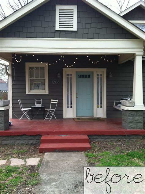 On Sunday Morning Our Porch Still Looked Like This With The Peeling