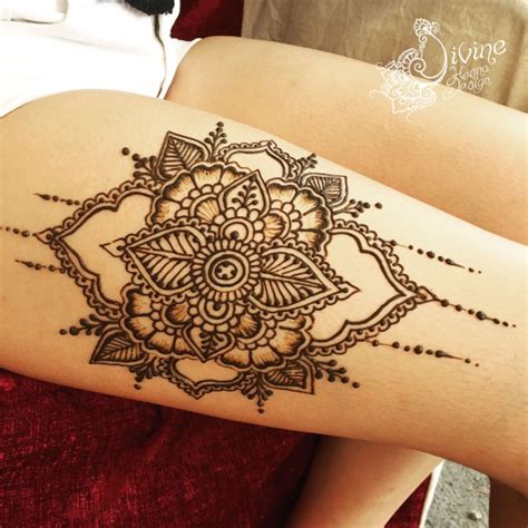 Henna tattoo designs, or also know as temporary or mehndi tattoos, are a hot commodity right now. henna designs for the body | Divine Henna - Henna Hair and ...