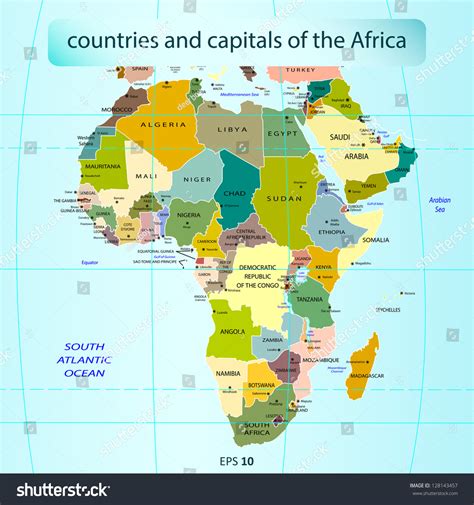 African Countries And Their Capitals List