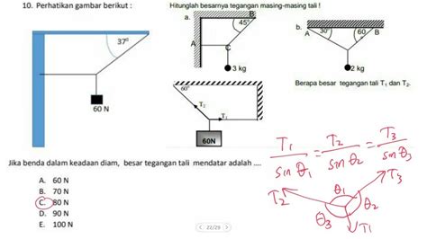 Cara Menghitung Tegangan Tali Studyhelp The Best Porn Website