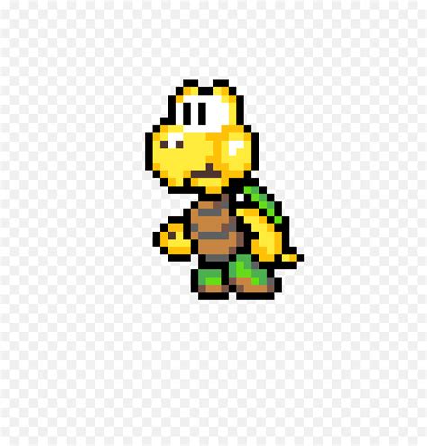 Mario Koopa Troopa Pixel Png Image With Pixel Art Mario Yoshi Koopa