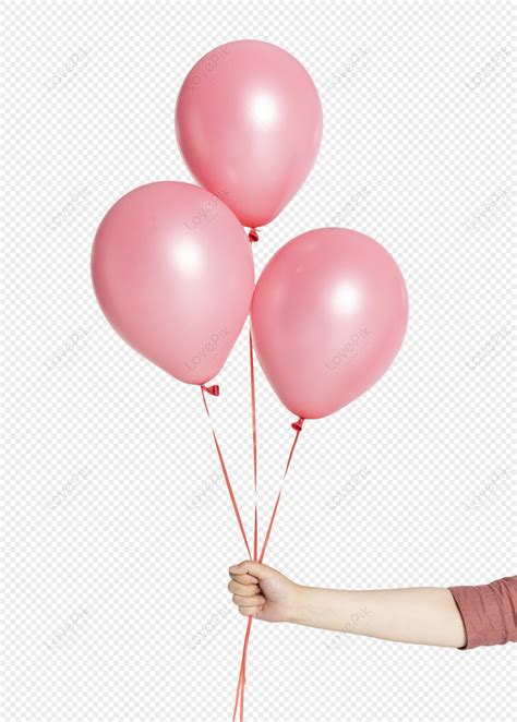 Pink Balloon Material Balloon Color Png Transparent Background And