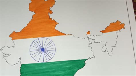 India Map Drawing Step By Step Tutorial Secret Artist Youtube