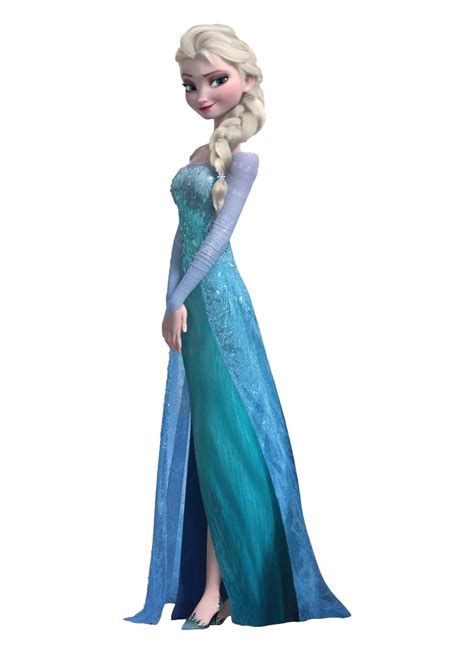 Elsa Disney Princess With Ice Powers From Frozen Movie Clipart Png