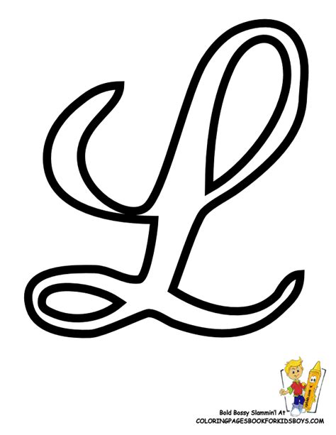 Cursive Letter L Coloring Pages The Best Porn Website