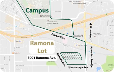 Sacramento State Map Pdf Printable Map