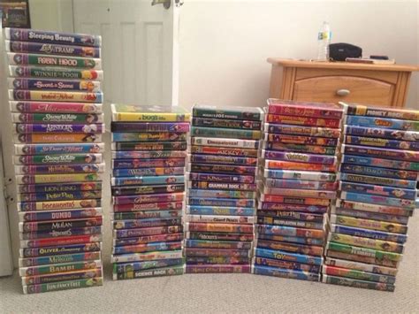 Disney Dreamworks Vhs Lot