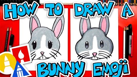 How To Draw The Bunny Face Emoji Spotlight Kids Art Supplies