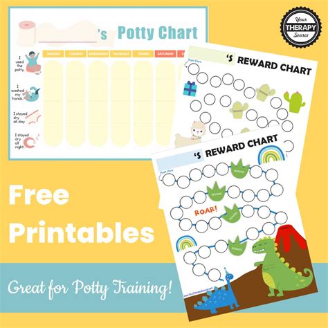 Reward Chart For Potty Training Printable