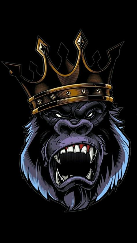 King von wallpaper for mobile phone, tablet, desktop computer and other devices hd and 4k wallpapers. {title} (mit Bildern) | Coole kunst, Cartoon kunst ...