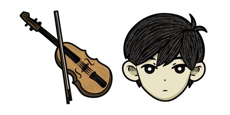 Omori Sunny And Violin Custom Cursor