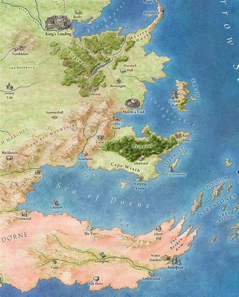 Essos Map Official