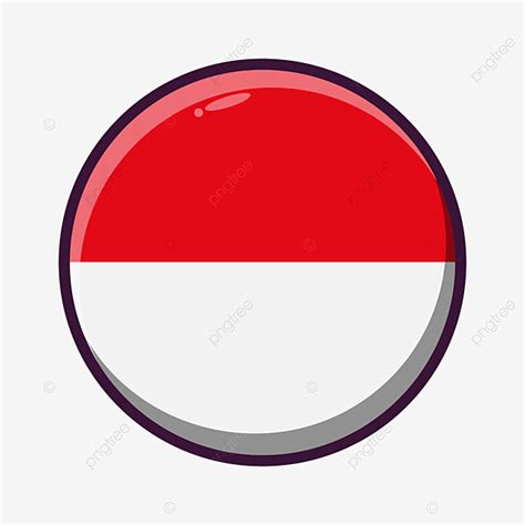 Drapeau Indonésien Rond Png Rond Drapeau Indonésie Png Et Vecteur