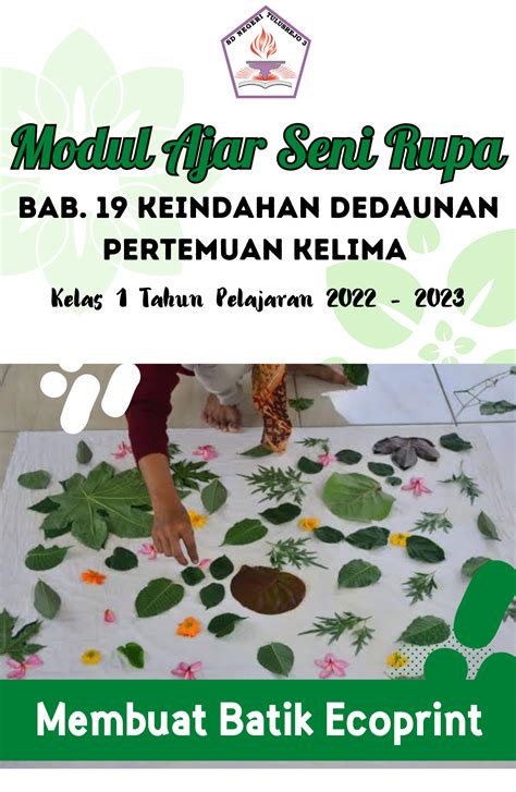 Modul Ajar Seni Rupa Kelas Implementasi Kurikulum Me Morespics