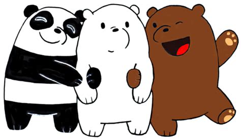 Como Dibujar Y Colorear Los Osos Escandalosos Panda Polar Y Pardo