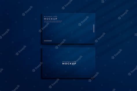 Premium Psd Luxury Modern Business Card Mockup Design