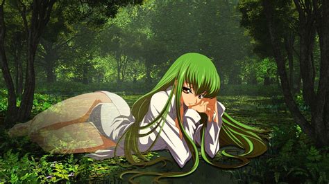 Aesthetic Green Anime Computer Wallpapers Wallpaper Cave