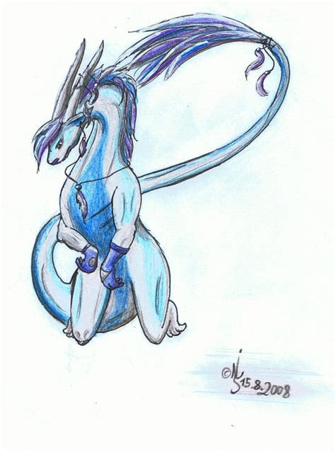 Water Ice Dragon By The Purring Teapot On Deviantart