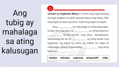 Punan Ng Angkop Na Salita Ang Mga Pangungusap Ayon Sa Iyong Mobile