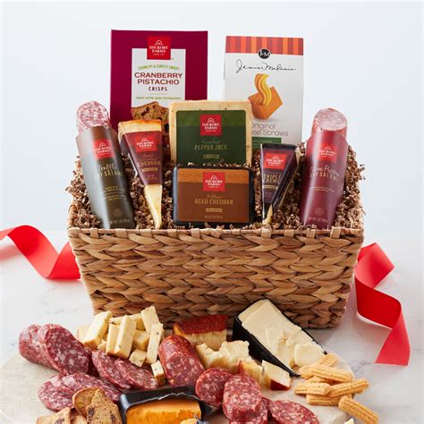 artisanal salami and cheese t basket hickory farms