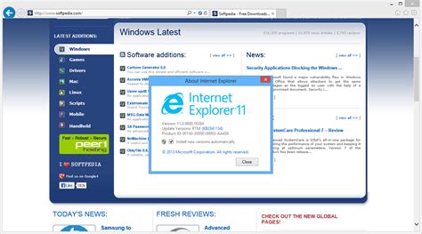 Internet Explorer 11 For Windows 7 Now Available For Download Softpedia