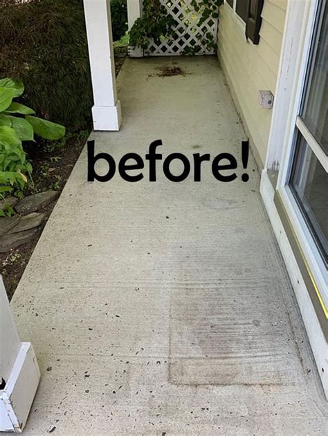 How To Paint A Porch Floor With Concrete Paint The Honeycomb Home